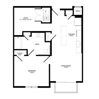 One-Plus Bedroom (A7)