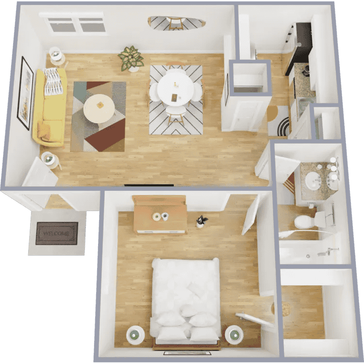 ONE BED ONE BATH