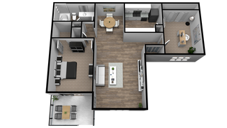 2 Bedroom 1 Bathroom