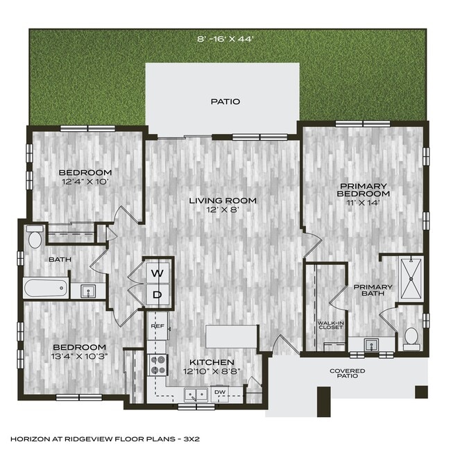 3 Bed 2 Bath