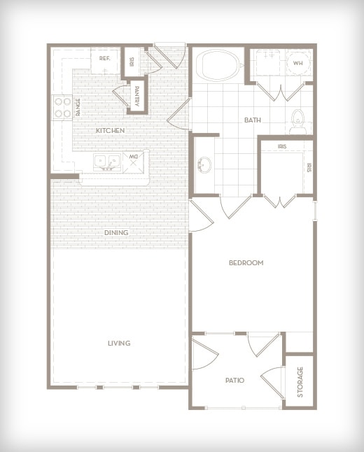 One Bedroom One Bath