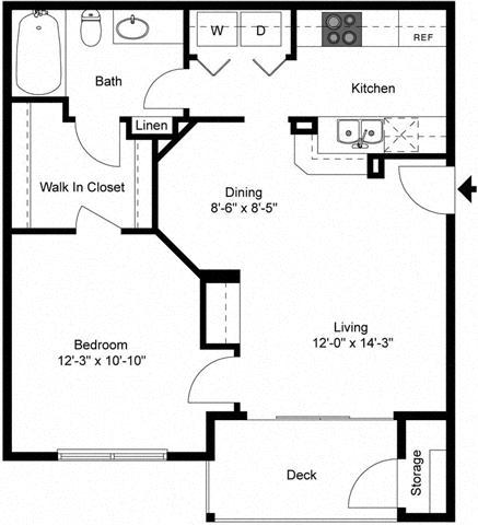 Oporto 1 Bedroom 1 Bath