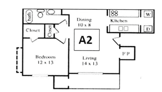 1 Bedroom 1 Bath