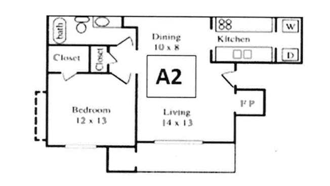 1 Bedroom 1 Bath