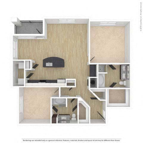 Two-Bedroom (B3)
