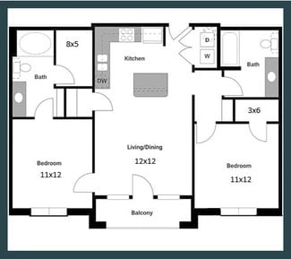 Two Bedroom - B1