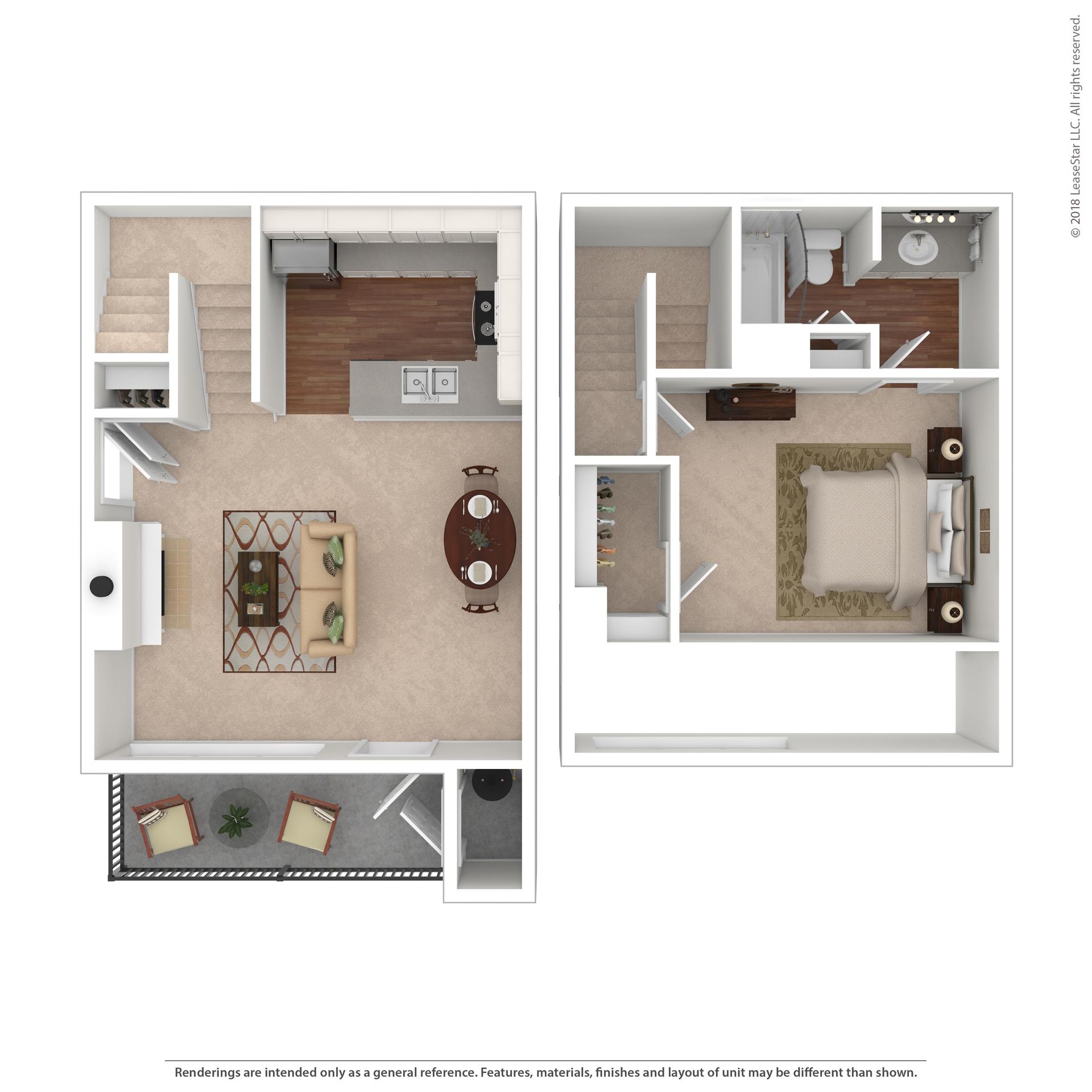 A2 TH - Loft Bedroom