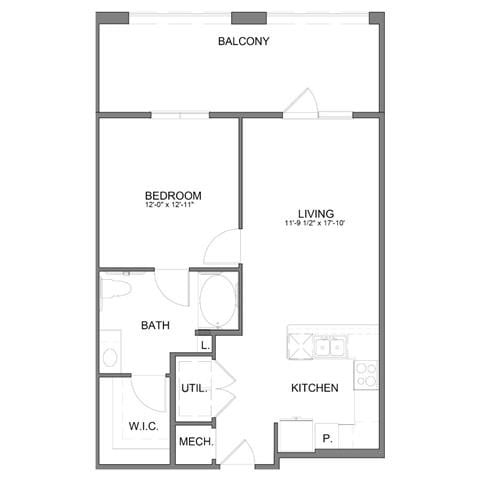 ADA 1 Bedroom/1 Bath