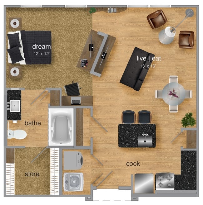 One-bedroom One Bath
