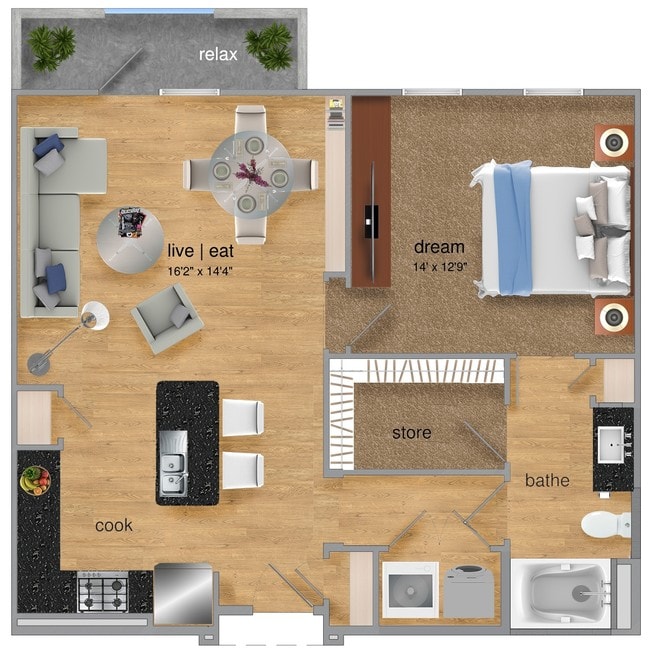 One-bedroom One Bath
