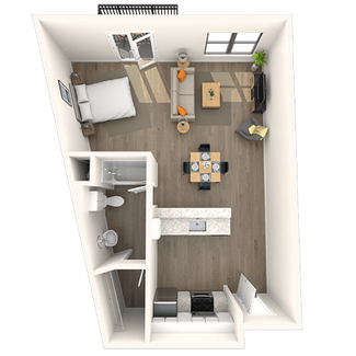 Studio 0x1 635-640 SF