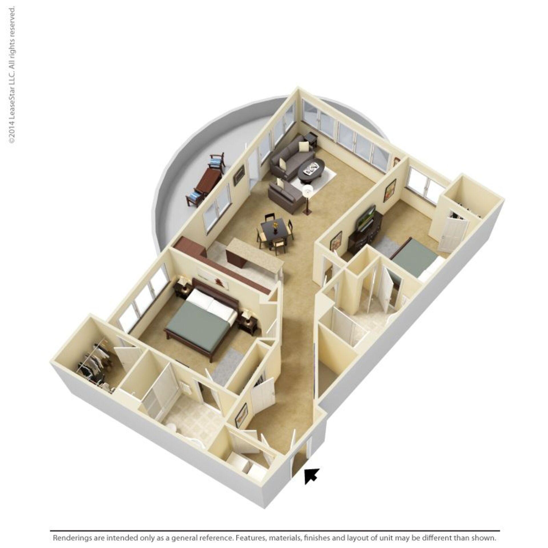 2 Bedroom - B4