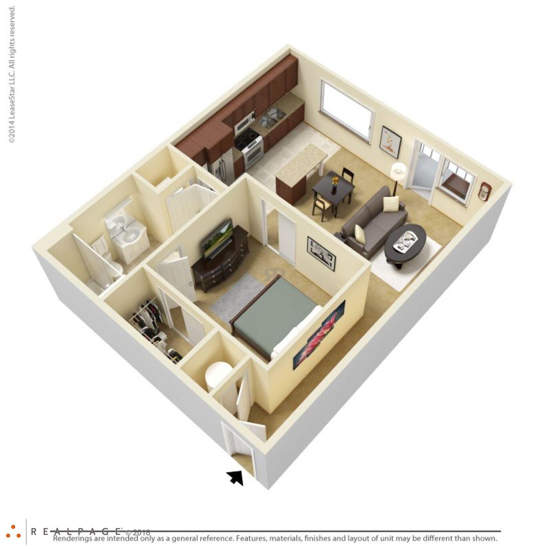 1 Bedroom - A2