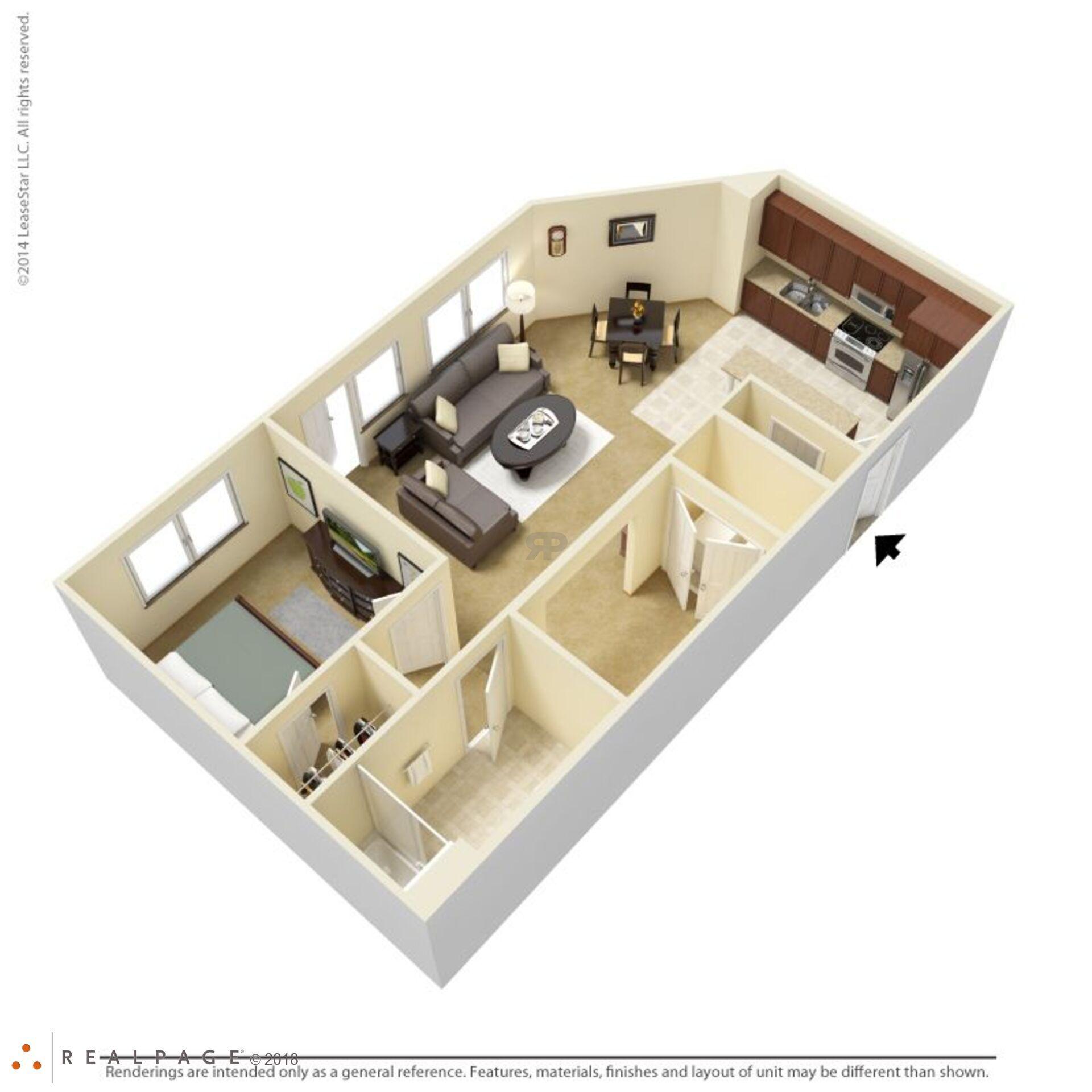 1 Bedroom - A4