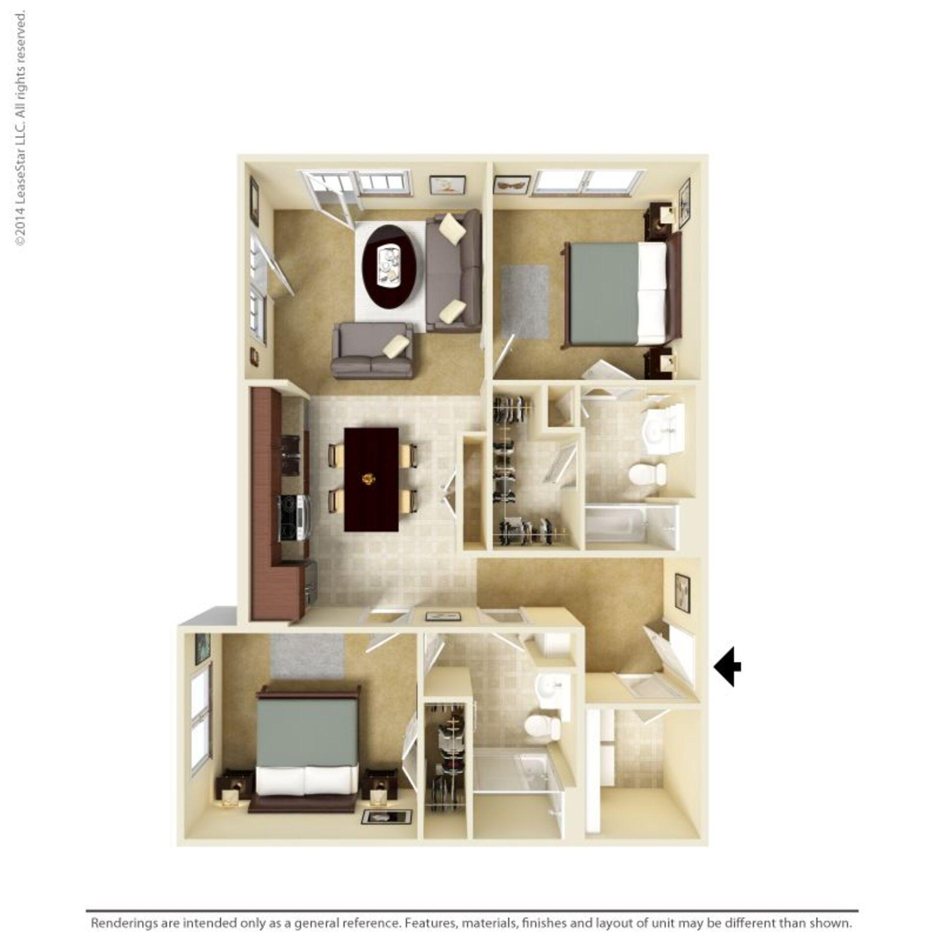 2 Bedroom - B6