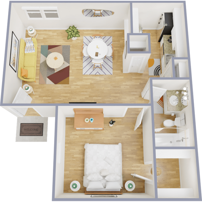 ONE BED ONE BATH