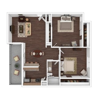 1 Bed, 1 Bath