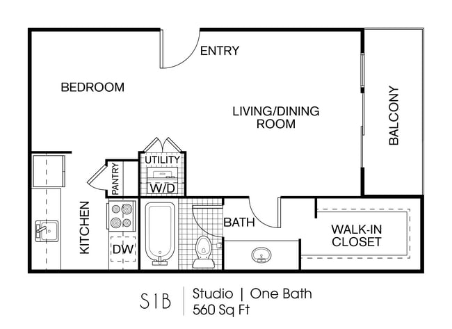 0 Bedroom 1 Bath