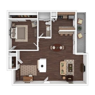 2 Bed, 1 Bath