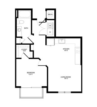 One-Bedroom (A1)