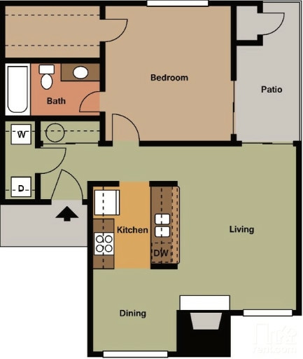 1 bedroom 1 bath