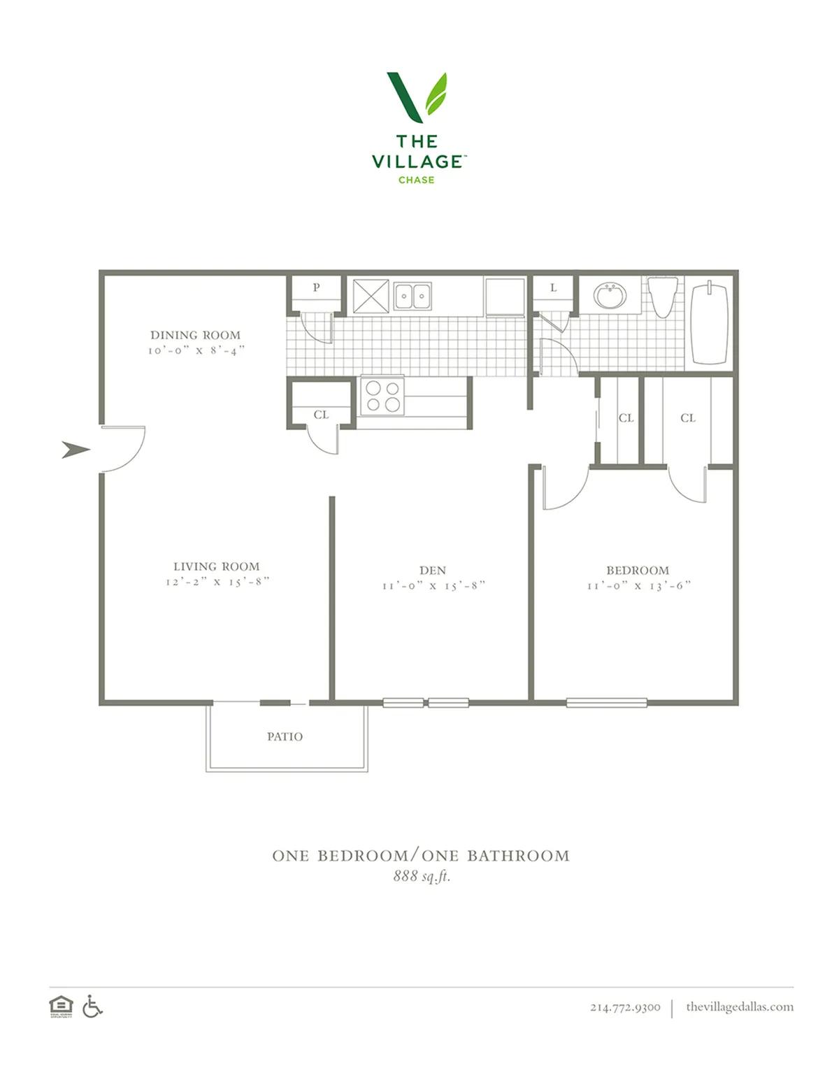 One Bedroom 888