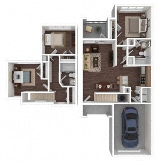 Three Bed Two Bath