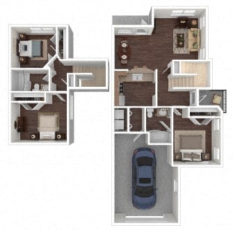 Three Bed Two Bath