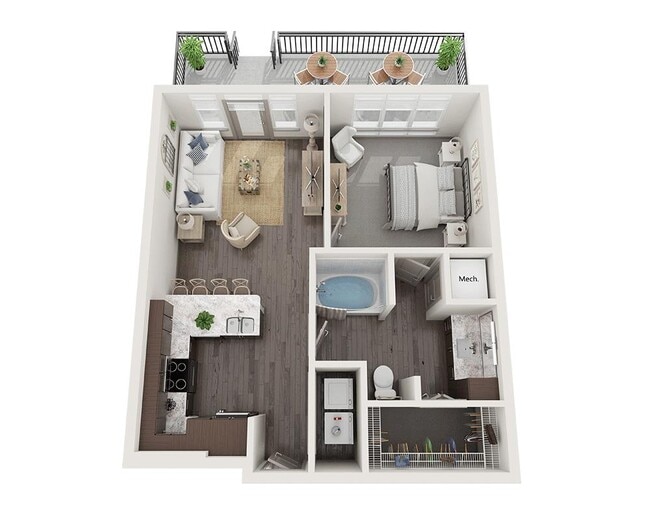 One Bedroom A1K
