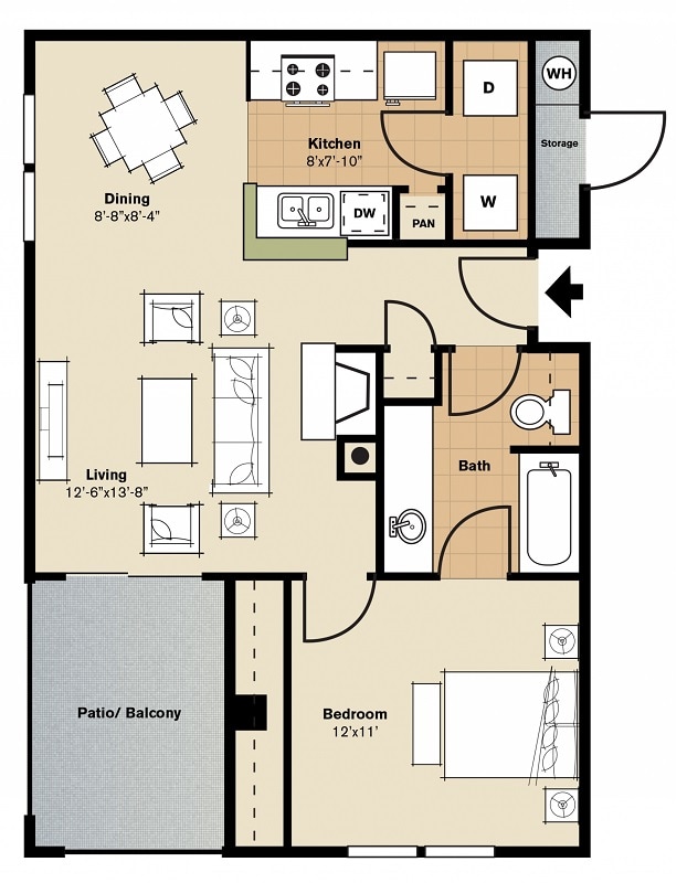Phase I - One-Bedrooms