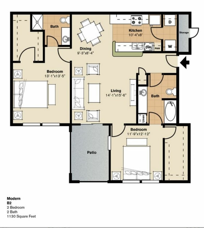 Phase II - Two-Bedrooms