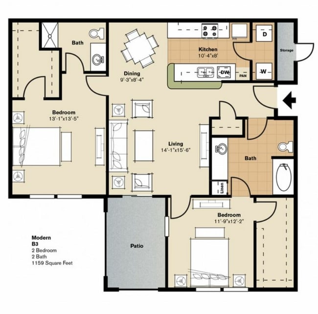 Phase II - Two-Bedrooms