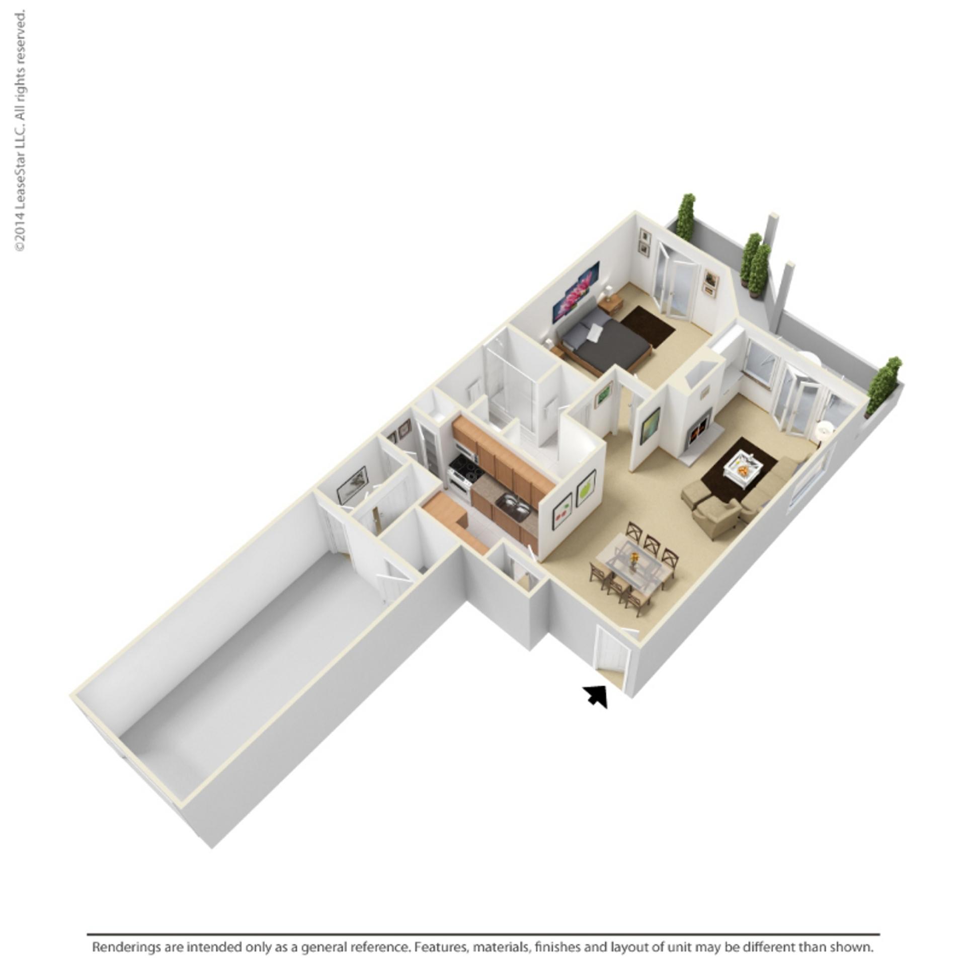 1 Bedroom - A4