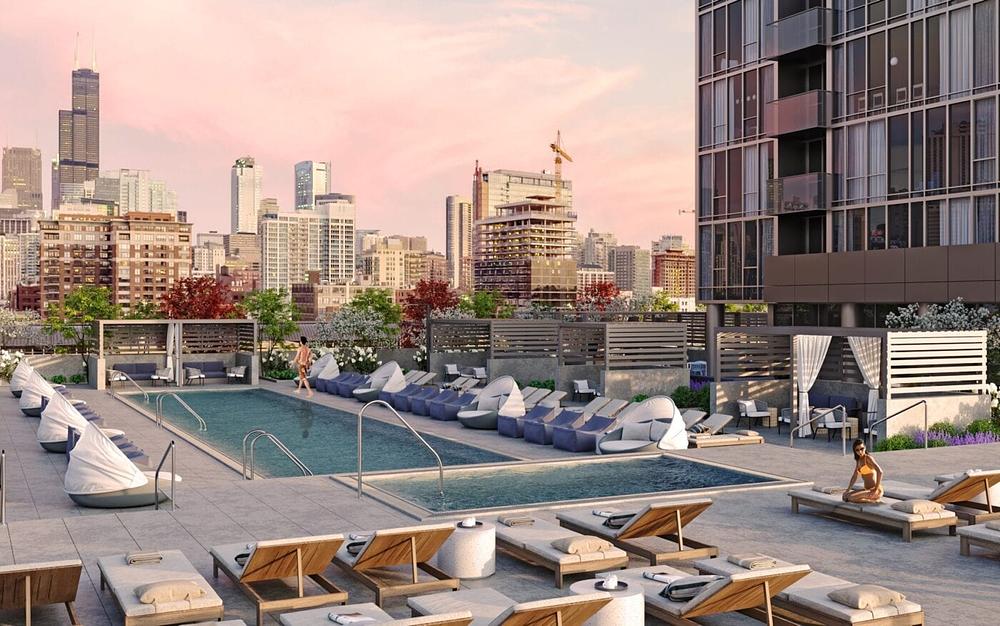 THREE Old Town Park 228 W Hill St, Chicago, IL 60610 Old Town - Leasing by Cross Street