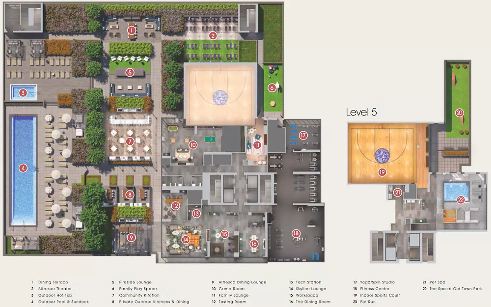 THREE Old Town Park 228 W Hill St, Chicago, IL 60610